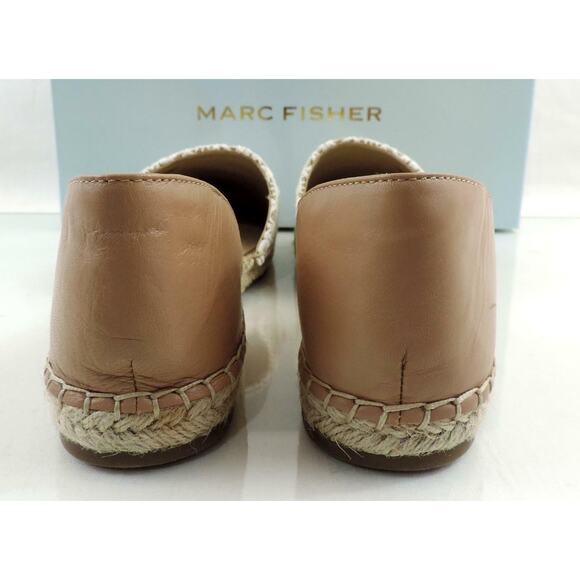 Marc Fisher Manda 3 Two Piece Espadrille Flats Natural Multi Fabric Size 8 - Picture 7 of 10